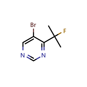 5-Bromo-4-(2-fluoropropan-2-yl)pyrimidine