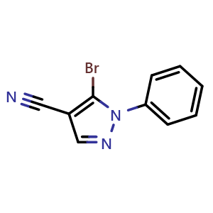 5-Bromo-1-phenyl-1H-pyrazole-4-carbonitrile