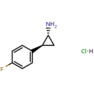 (1R,2S)-2-(4-Fluorophenyl)cyclopropanamine hydrochloride