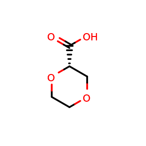 (S)-1,4-Dioxane-2-carboxylic acid