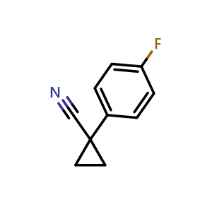1-(4-Fluorophenyl)cyclopropanecarbonitrile