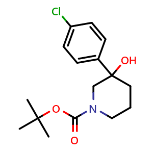 1-Boc-3-(4-chlorophenyl)-3-hydroxypiperidine