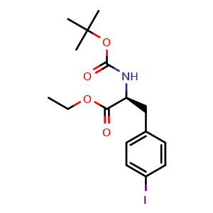 N-Boc-4-iodo-L-phenylalanine ethyl ester