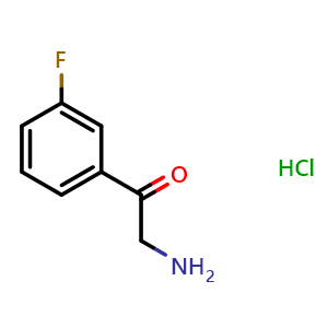 2-Amino-1-(3-fluorophenyl)ethanone hydrochloride