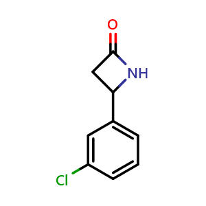 4-(3-Chlorophenyl)-2-azetidinone