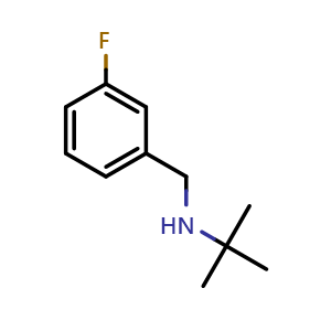 N-(3-Fluorophenylmethyl)tert-butylamine