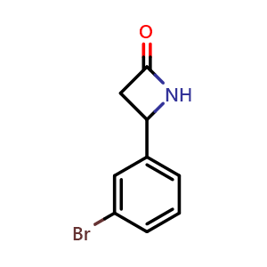 4-(3-Bromophenyl)-2-azetidinone
