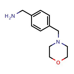 1-[4-(Morpholin-4-ylmethyl)phenyl]methanamine