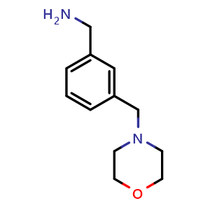 1-[3-(Morpholin-4-ylmethyl)phenyl]methanamine