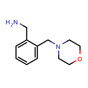 1-[2-(Morpholin-4-ylmethyl)phenyl]methanamine