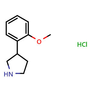 3-(2-Methoxyphenyl)pyrrolidine hydrochloride