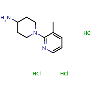 1-(3-Methyl-2-pyridinyl)-4-piperidinamine trihydrochloride
