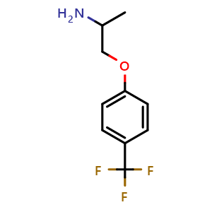 1-[4-(Trifluoromethyl)phenoxy]-2-propanamine