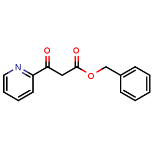 b-Oxo-2-pyridinepropanoic acid benzyl ester