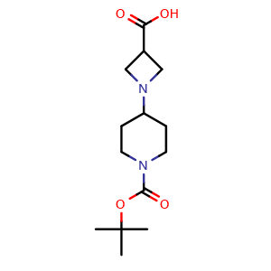 1-Boc-4-(3-carboxy-1-azetidinyl)-piperidine