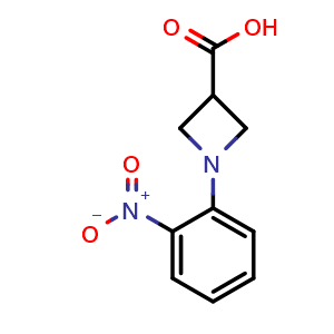 1-(2-Nitrophenyl)-3-azetidinecarboxylic acid