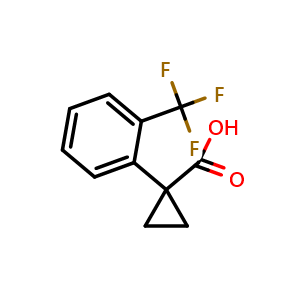 1-Carboxy-(2-trifluoromethylphenyl)cyclopropane