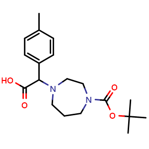 (4-Boc-1,4-diazepan-1-yl)p-tolyl-acetic acid