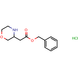 Morpholin-3-yl-acetic acid benzyl ester hydrochloride
