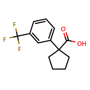 1-(3-Trifluoromethylphenyl)cyclopentanecarboxylic acid