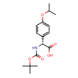 (R)-2-(Boc-amino)-2-(4-isopropoxyphenyl)acetic acid