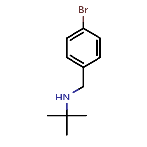 N-(4-Bromophenylmethyl)tert-butylamine