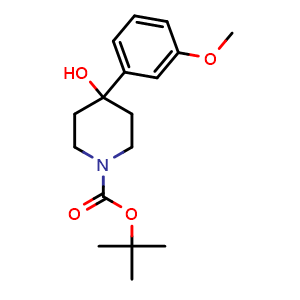 1-Boc-4-(3-methoxyphenyl)-4-hydroxypiperidine