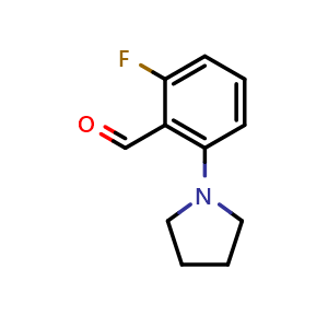 2-Fluoro-6-(pyrrolidin-1-yl)benzaldehyde