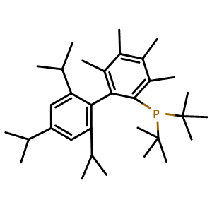Chemical structure of Me4tButylXphos , CAS 857356-94-6, AChemBlock P35744