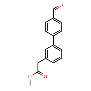 4'-Formyl-biphenyl-3-acetic acid methyl ester