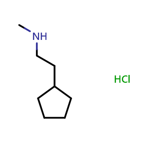 N-Methyl cyclopentaneethanamine hydrochloride