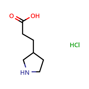 3-Pyrrolidinepropanoic acid hydrochloride