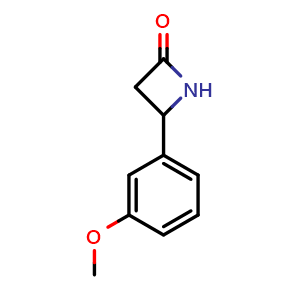 4-(3-Methoxyphenyl)-2-azetidinone