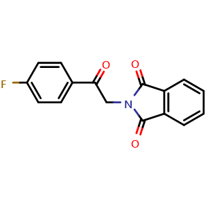 2-[2-(4-Fluorophenyl)-2-oxoethyl]isoindole-1,3-dione