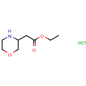 3-Morpholineacetic acid ethyl ester hydrochloride