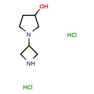 1-(3-Azetidinyl)-3-pyrrolidinol dihydrochloride