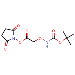 Boc-aminooxyacetic acid N-hydroxysuccinimide ester