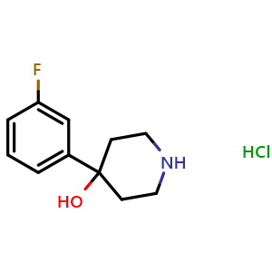 4-(3-Fluorophenyl)-4-piperidinol hydrochloride