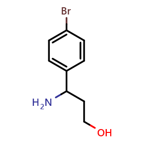 3-Amino-3-(4-bromophenyl)propan-1-ol