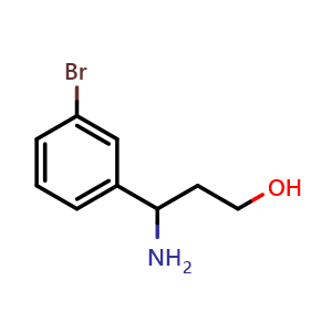 3-Amino-3-(3-bromophenyl)propan-1-ol