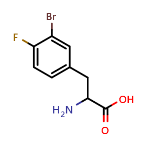 3-Bromo-4-fluoro-DL-phenylalanine
