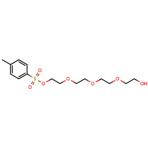 Chemical structure of Tos-PEG4-OH , CAS 77544-60-6, AChemBlock P36112