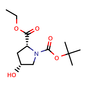 (4R)-4-Hydroxy-1-Boc-D-proline ethyl ester
