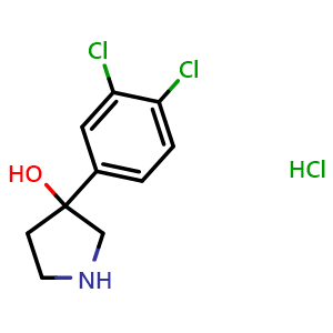 3-(3,4-Dichlorophenyl)-3-pyrrolidinol hydrochloride