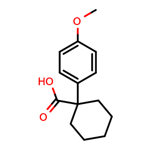 1-(4-Methoxyphenyl)cyclohexanecarboxylic acid