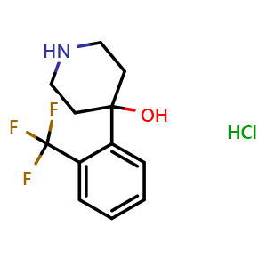 4-[2-(Trifluoromethyl)phenyl]-4-piperidinol hydrochloride