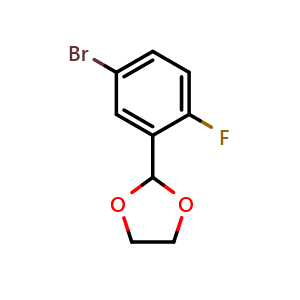 2-(5-Bromo-2-fluorophenyl)-1,3-dioxolane
