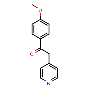1-(4-Methoxyphenyl)-2-(4-pyridinyl)-ethanone