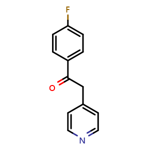 1-(4-Fluorophenyl)-2-(4-pyridinyl)-ethanone