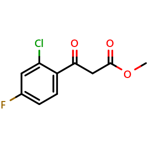 Methyl 3-(2-chloro-4-fluorophenyl)-3-oxopropanoate